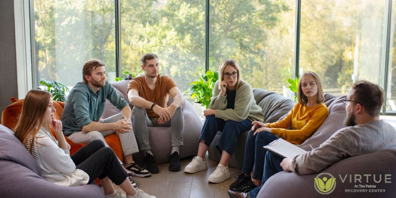 how do therapies and support from peers help people stay sober