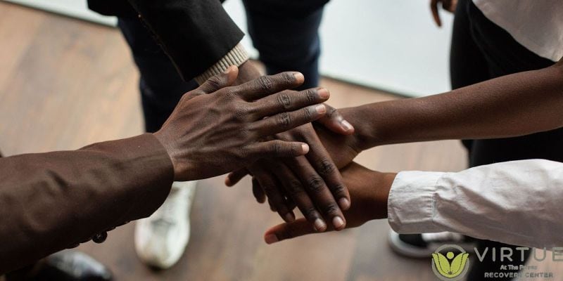 what part does peer support play in long-term recovery